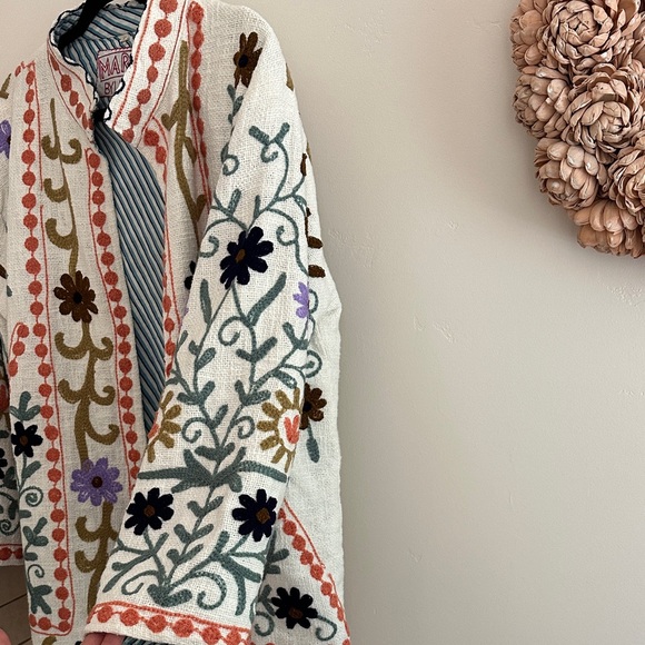 Marea Embroidered Jacket - Multicolor - Picture 5 of 11